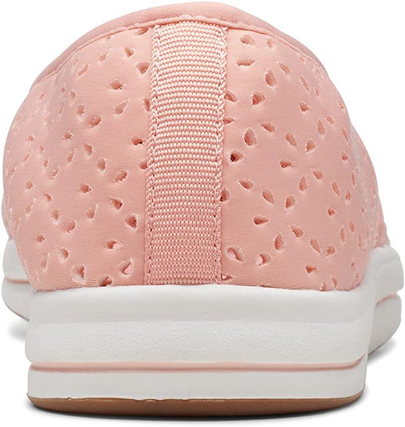imageClarks Womens Breeze Emily LoafersPeach Synthetic