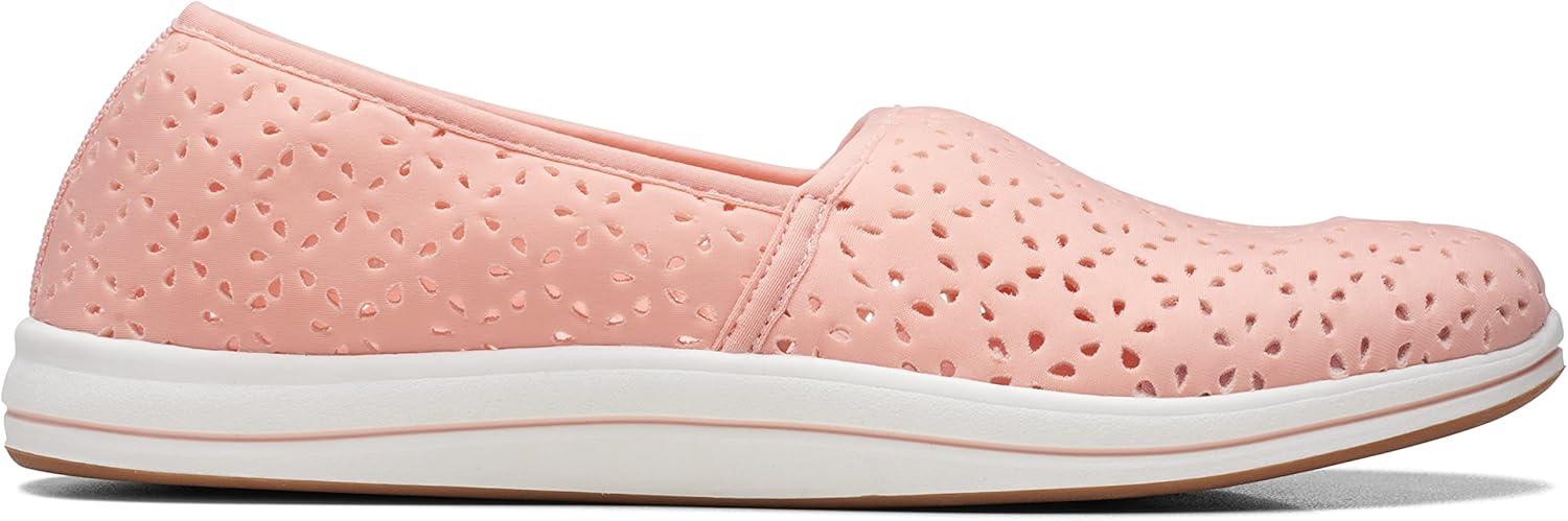 imageClarks Womens Breeze Emily LoafersPeach Synthetic