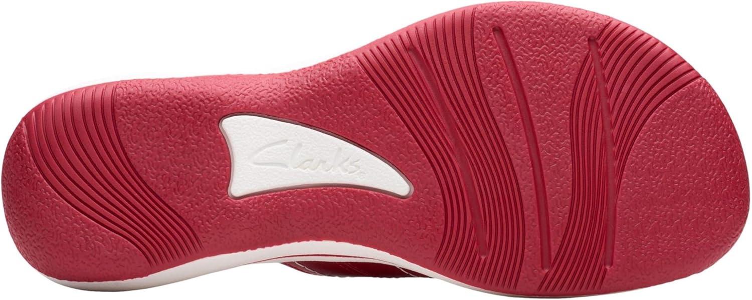imageClarks Womens Breeze Reyna Cloudsteppers FlipFlopCherry Synthetic