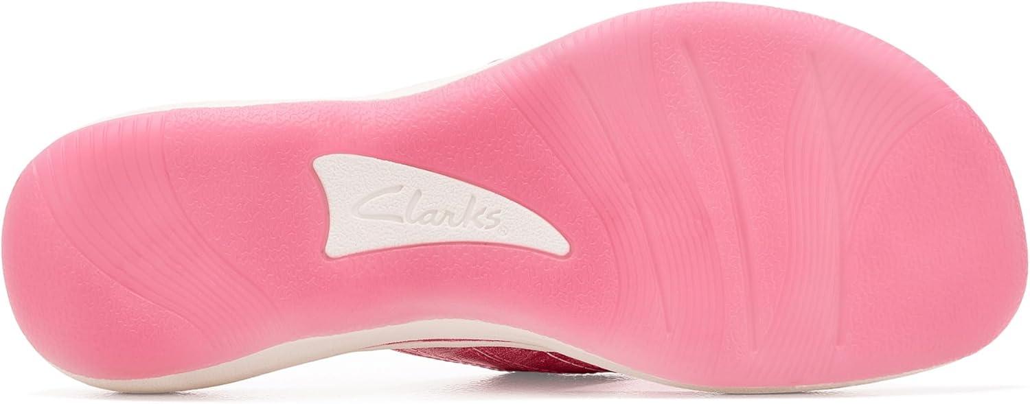 imageClarks Womens Breeze Reyna Cloudsteppers FlipFlopPink Ombre Synthetic