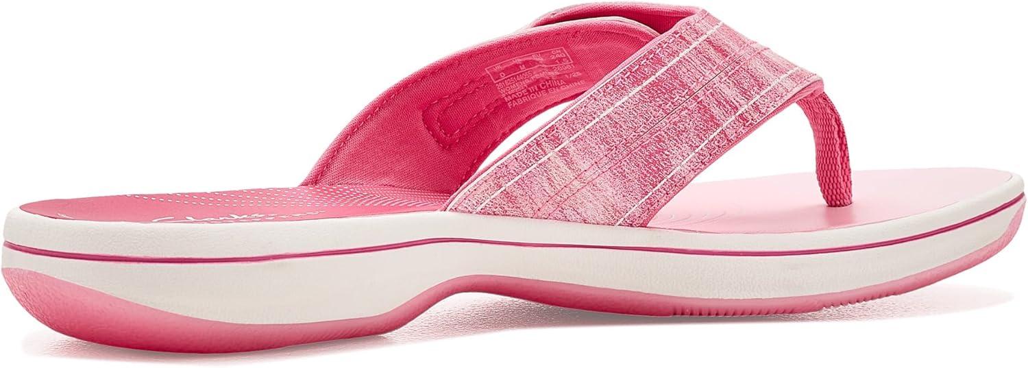 imageClarks Womens Breeze Reyna Cloudsteppers FlipFlopPink Ombre Synthetic