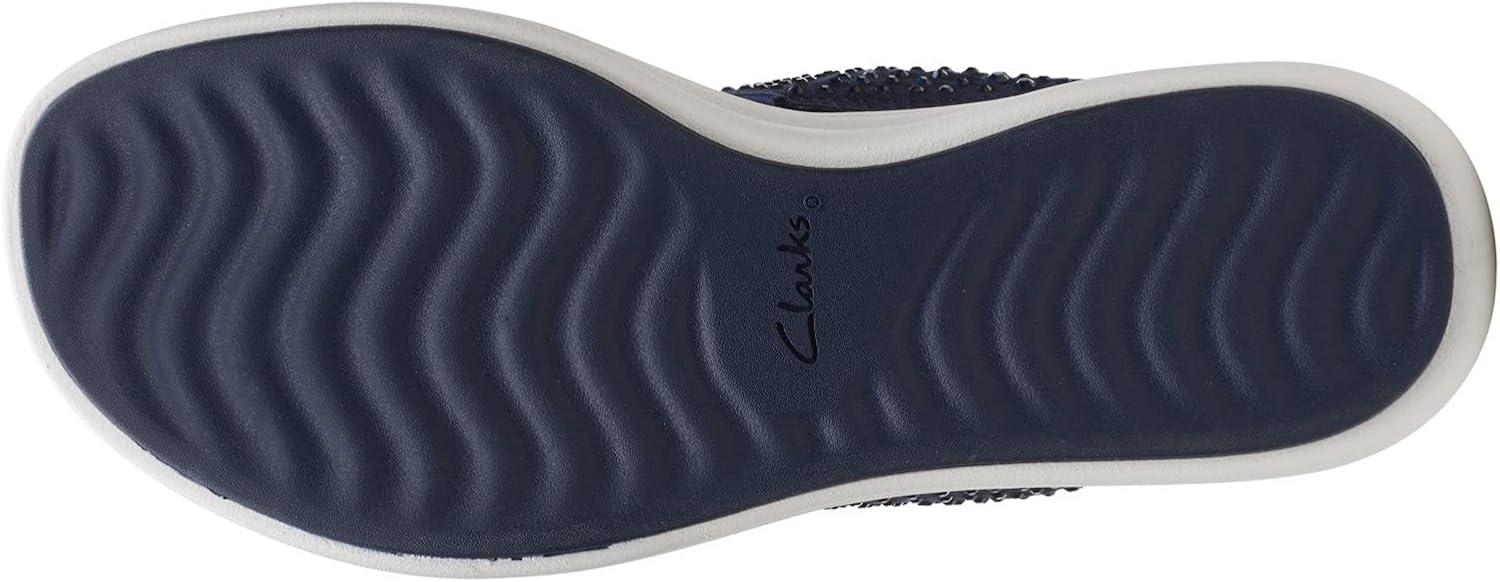 imageClarks Womens Drift Jaunt Wedge SandalBlue