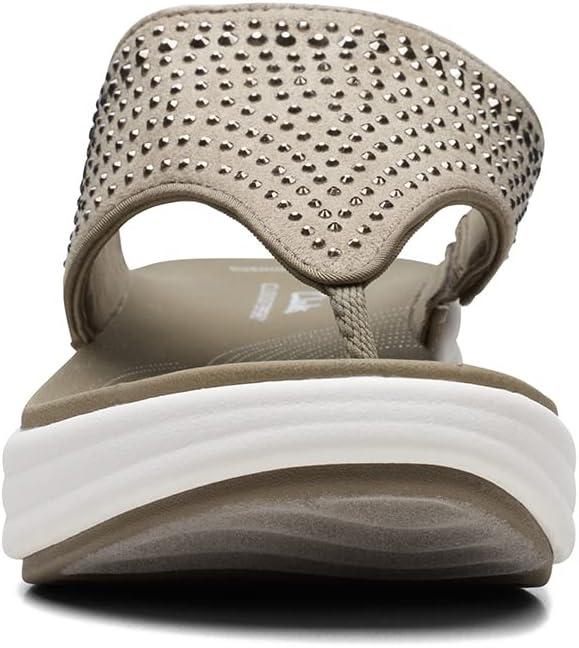 imageClarks Womens Drift Jaunt Wedge SandalOlive