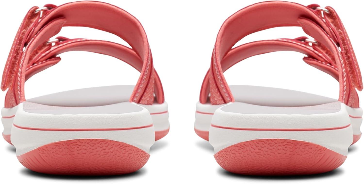 imageClarks womens Breeze PiperSlide SandalCoral