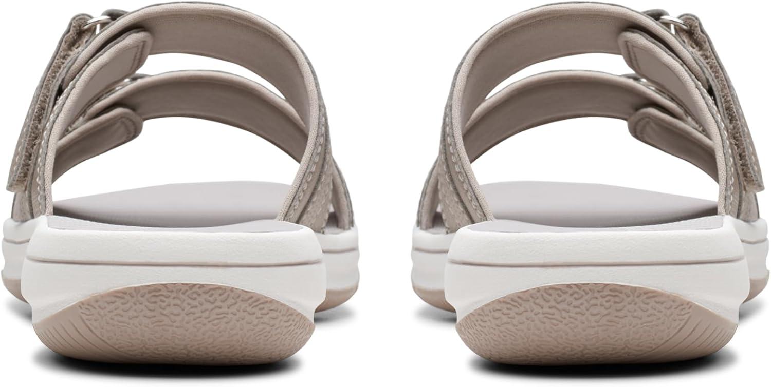 imageClarks womens Breeze PiperSlide SandalLight Taupe