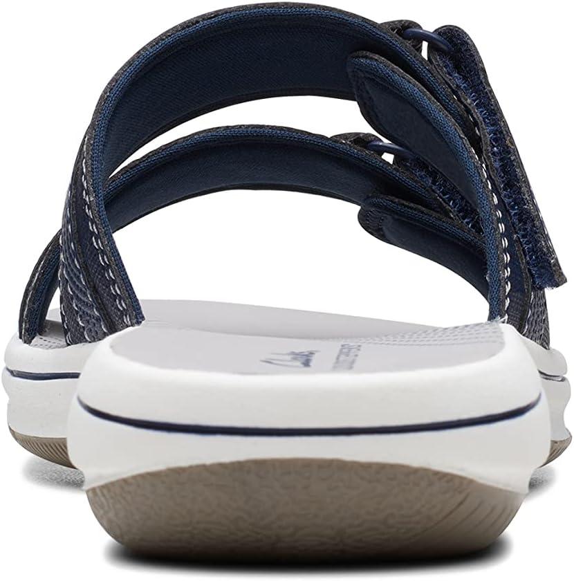 imageClarks womens Breeze PiperSlide SandalNavy