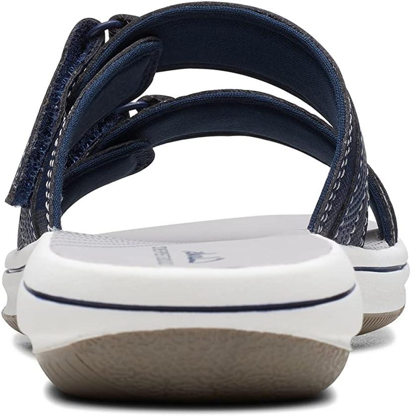 imageClarks womens Breeze PiperSlide SandalNavy