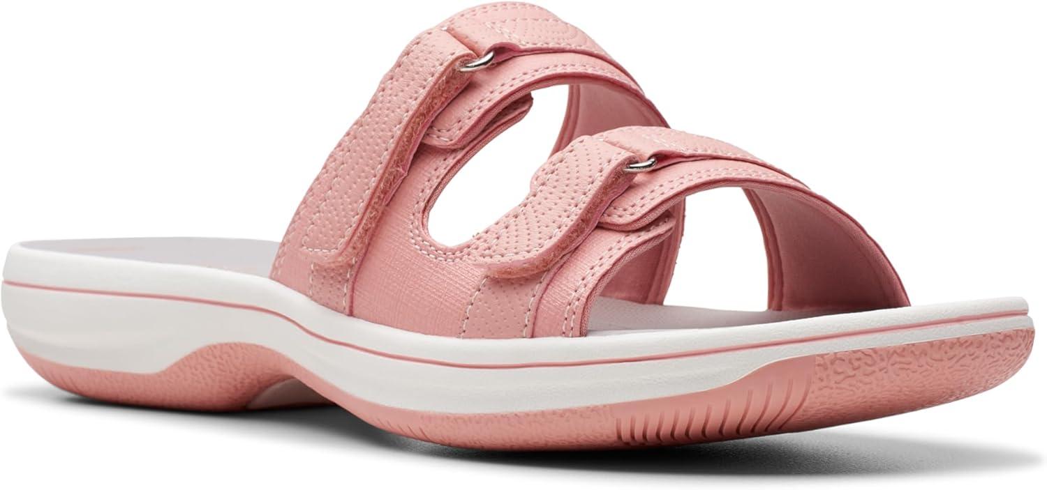 imageClarks womens Breeze PiperSlide SandalPeach