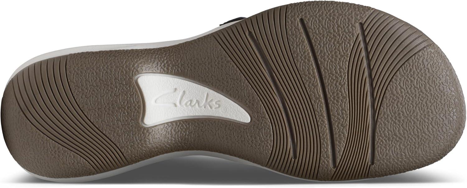 imageClarks womens Breeze PiperSlide SandalPewter