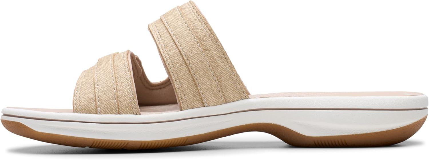imageClarks womens Breeze PiperSlide SandalSand Interest