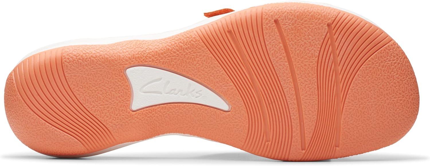 imageClarks womens Breeze PiperSlide SandalTangerinePop