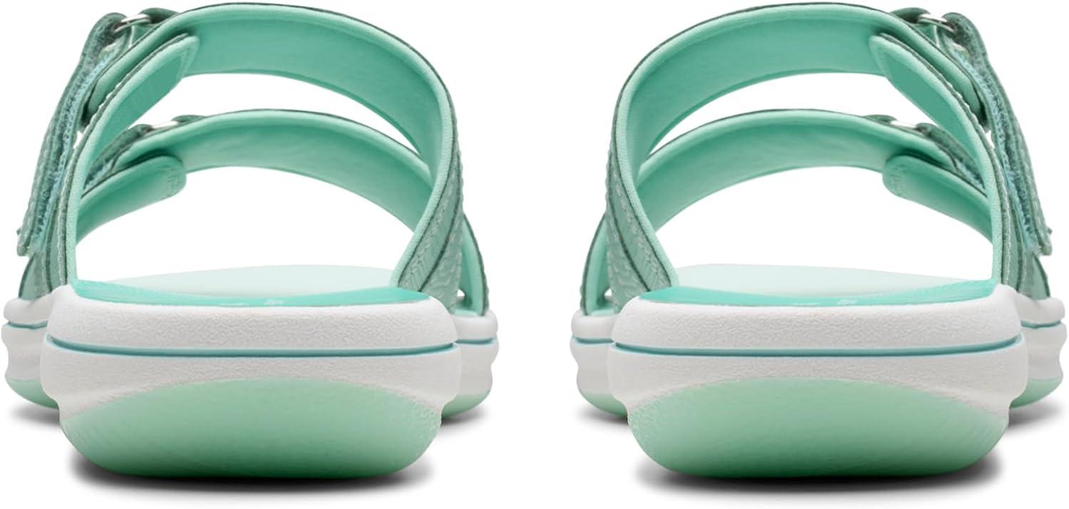imageClarks womens Breeze PiperSlide SandalTurquoise
