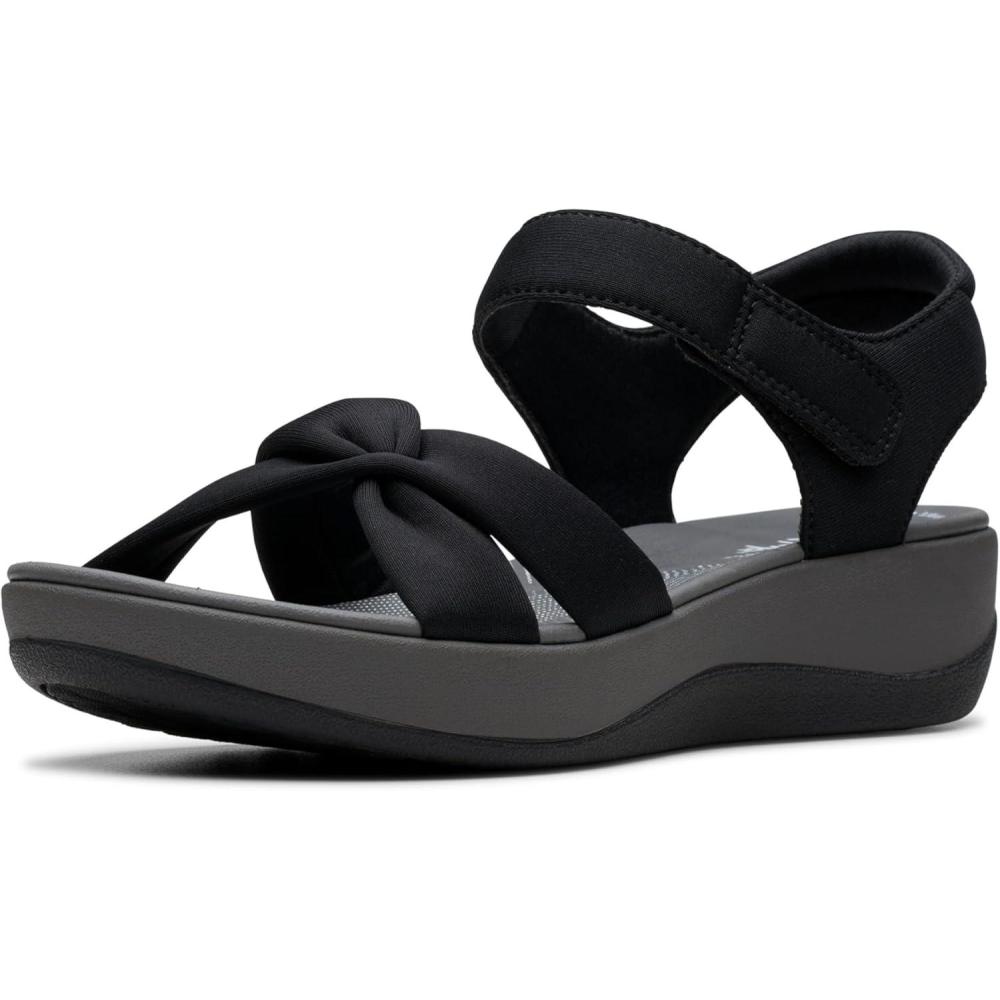 imageClarks Womens Arla DaisyBlack Textile