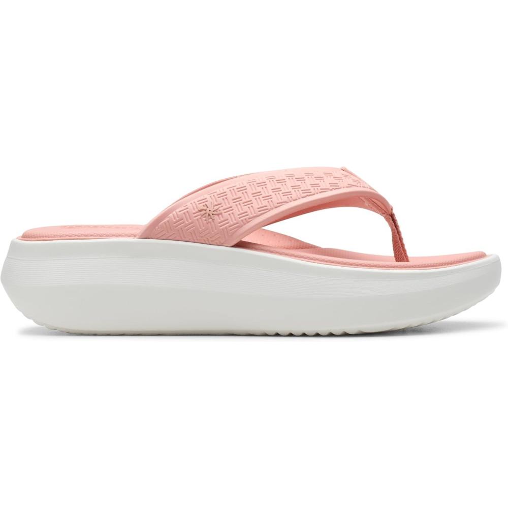 imageClarks Womens Athleisure FlipFlopRed