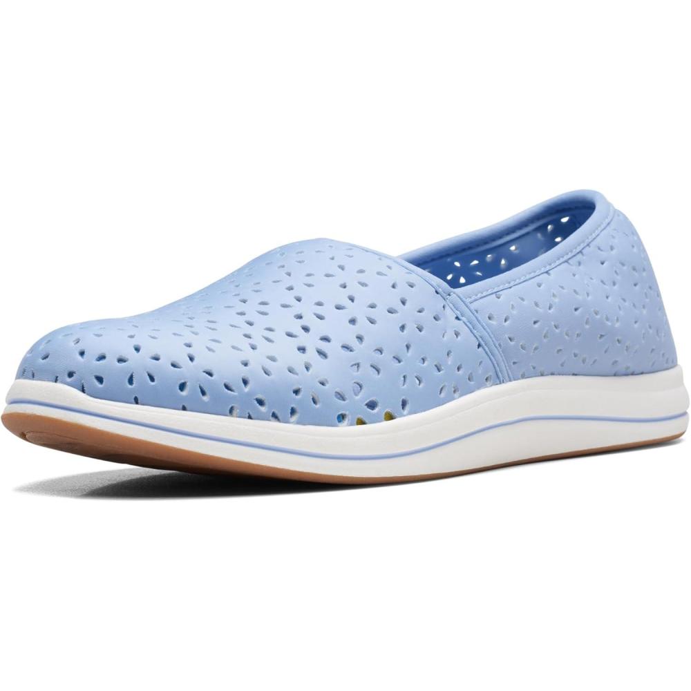 imageClarks Womens Breeze Emily LoafersLavender Synthetic
