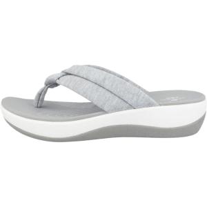 Clarks Women’s Arla Kaylie Flip-Flop(Grey Textile)