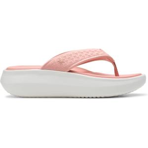 Clarks Women’s Athleisure Flip-Flop(Red)
