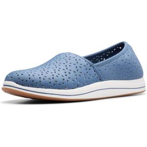 Clarks Women’s Breeze Emily Loafers(Blue Textile)
