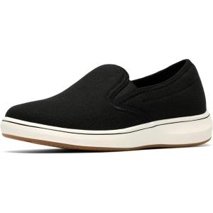 Clarks Womens Breezesky Zoe(Black Canvas)