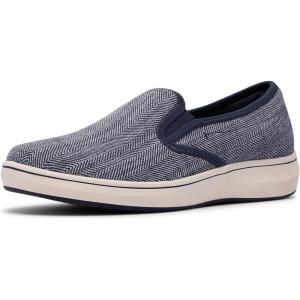 Clarks Womens Breezesky Zoe(Navy Canvas)