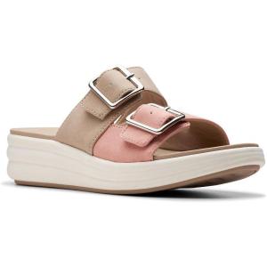 Clarks Women’s Drift Buckle(Peach Combi)
