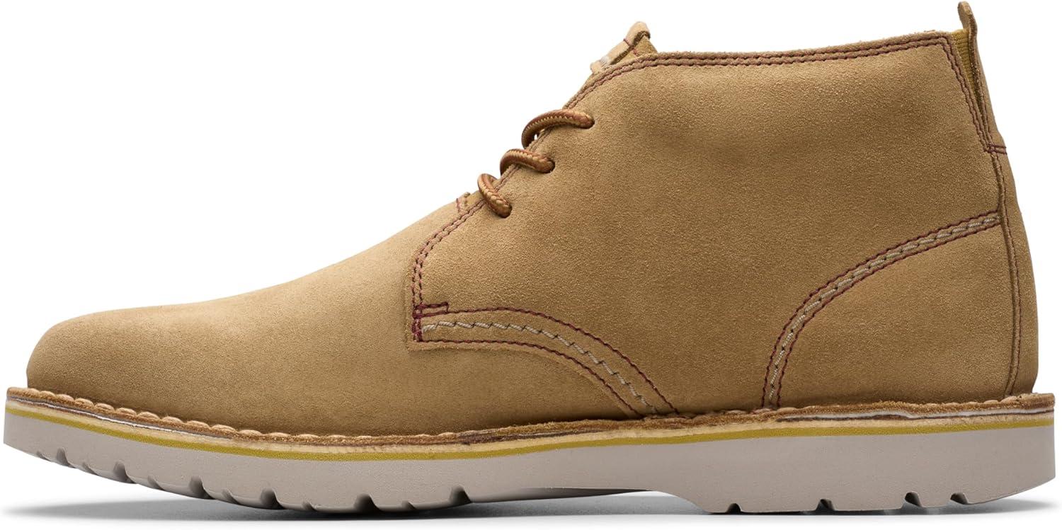 imageClarks Mens Eastridge MidSand Suede