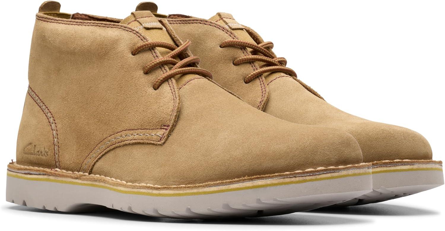 imageClarks Mens Eastridge MidSand Suede