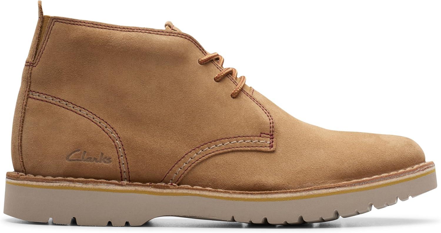 imageClarks Mens Eastridge MidSand Suede