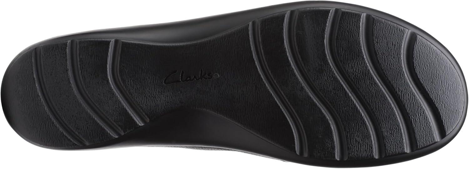 imageClarks Womens Cora Daisy LoafersDark Brown Tumbled Leather