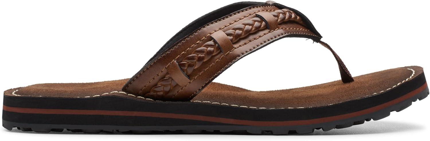 imageClarks Womens Fenner Nerice Flip FlopHoney