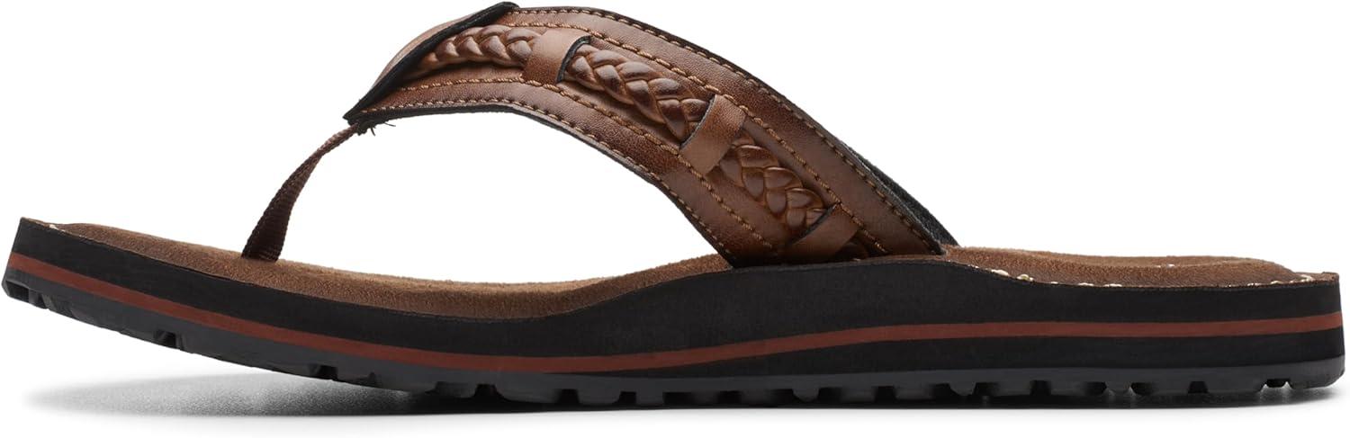 imageClarks Womens Fenner Nerice Flip FlopHoney