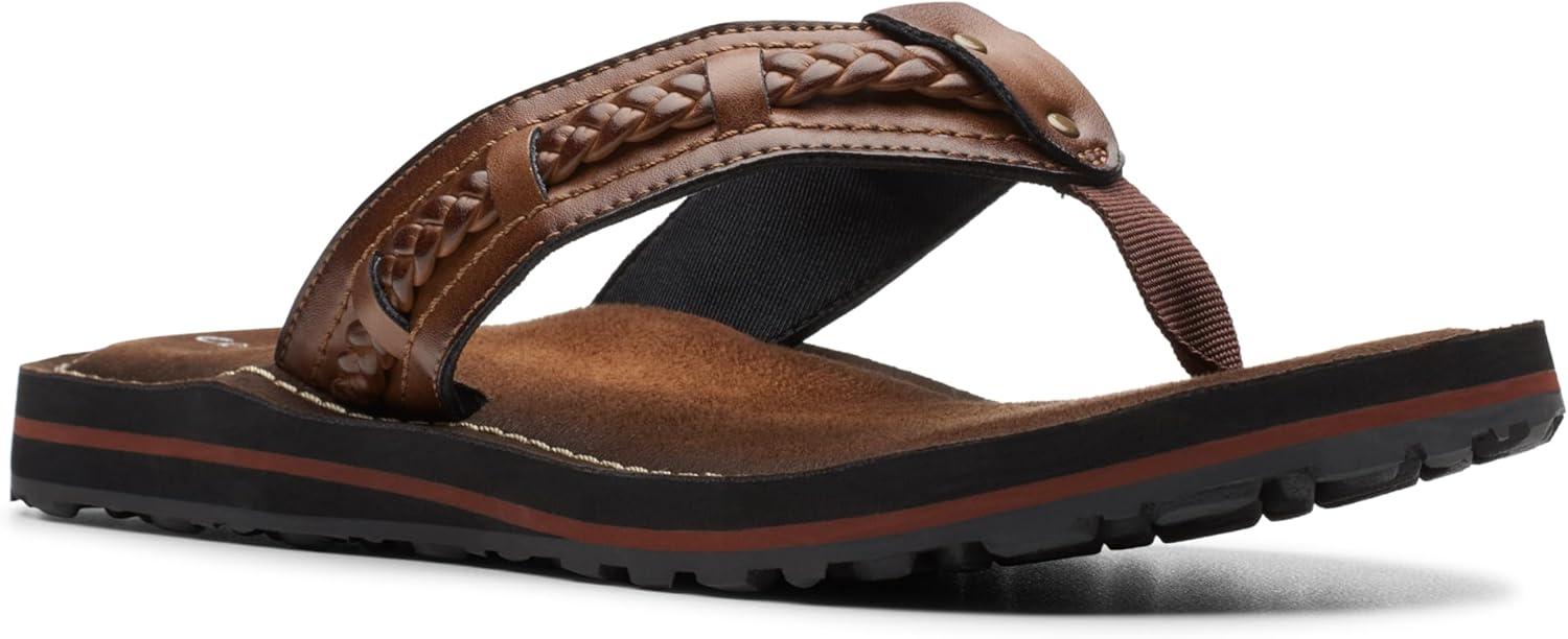 imageClarks Womens Fenner Nerice Flip FlopHoney