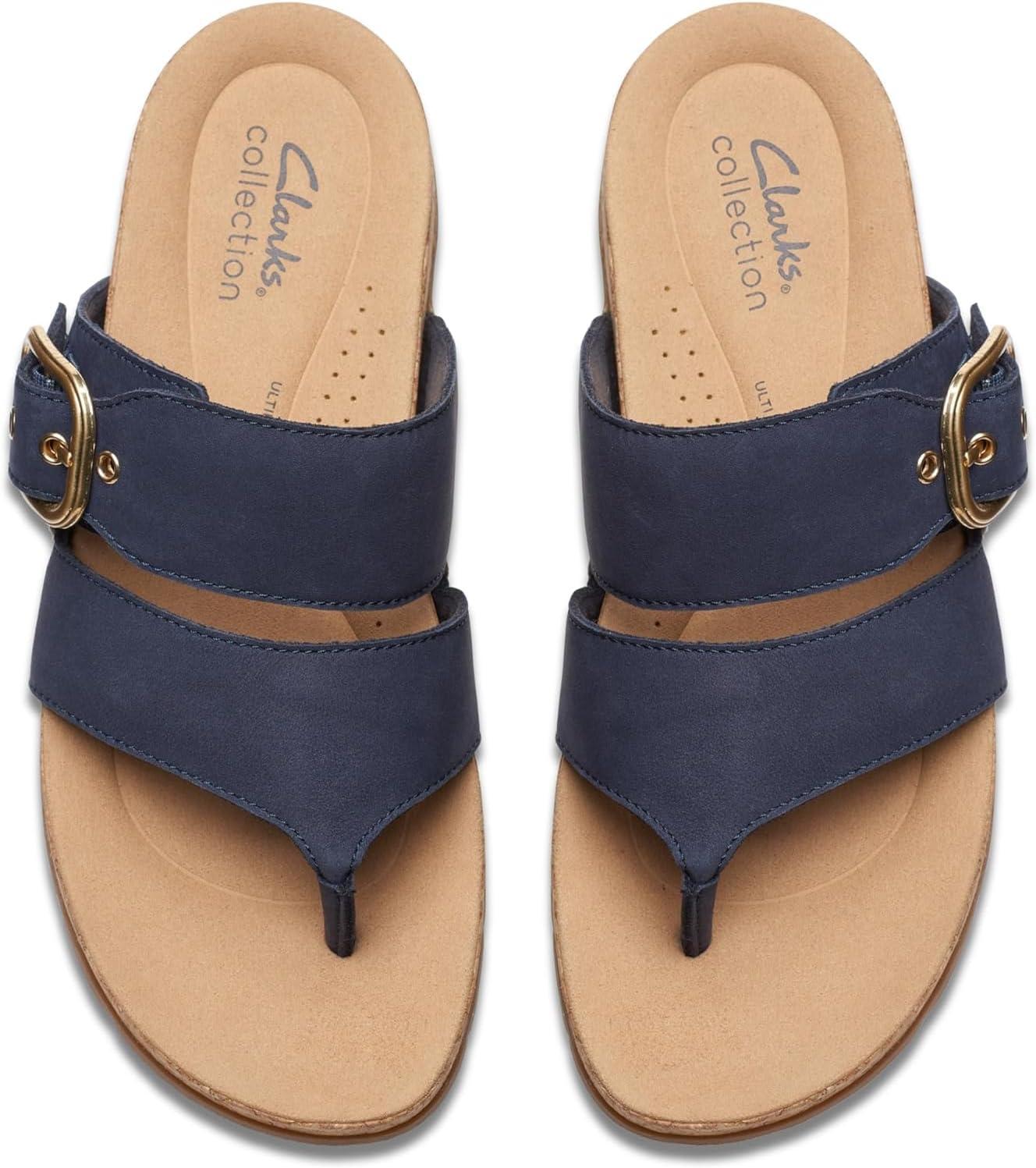 imageClarks Womens Reileigh ParkNavy Nubuck
