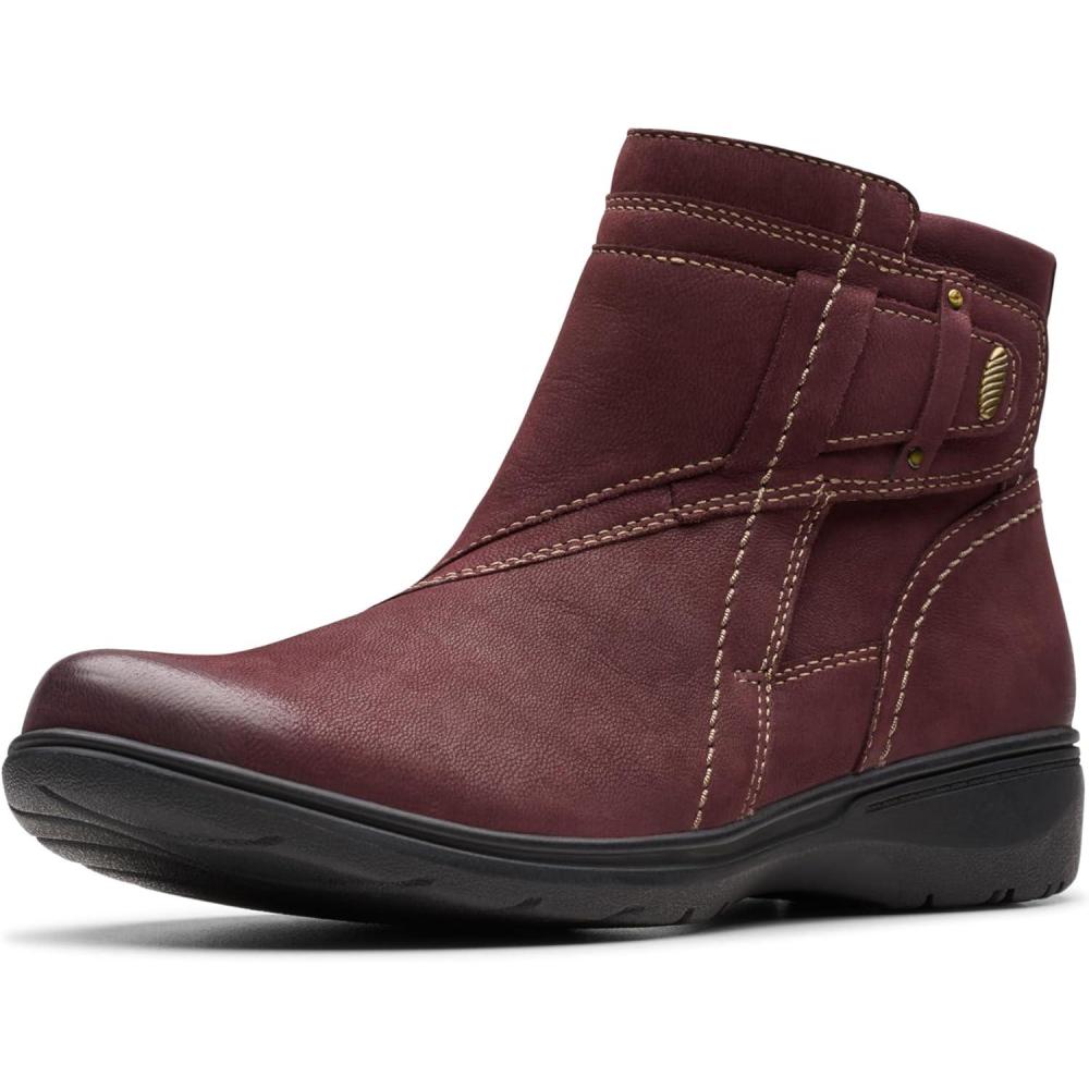 imageClarks Womens Carleigh StyleWine Nubuck