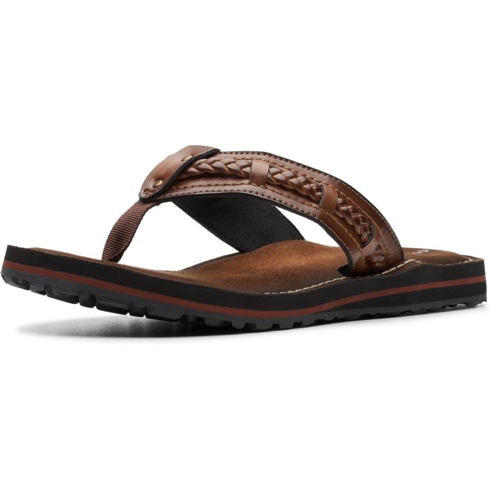 imageClarks Womens Fenner Nerice Flip FlopHoney