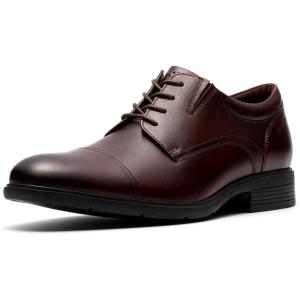 Clarks Men’s Steadwell Cap(Mahogany Leather)