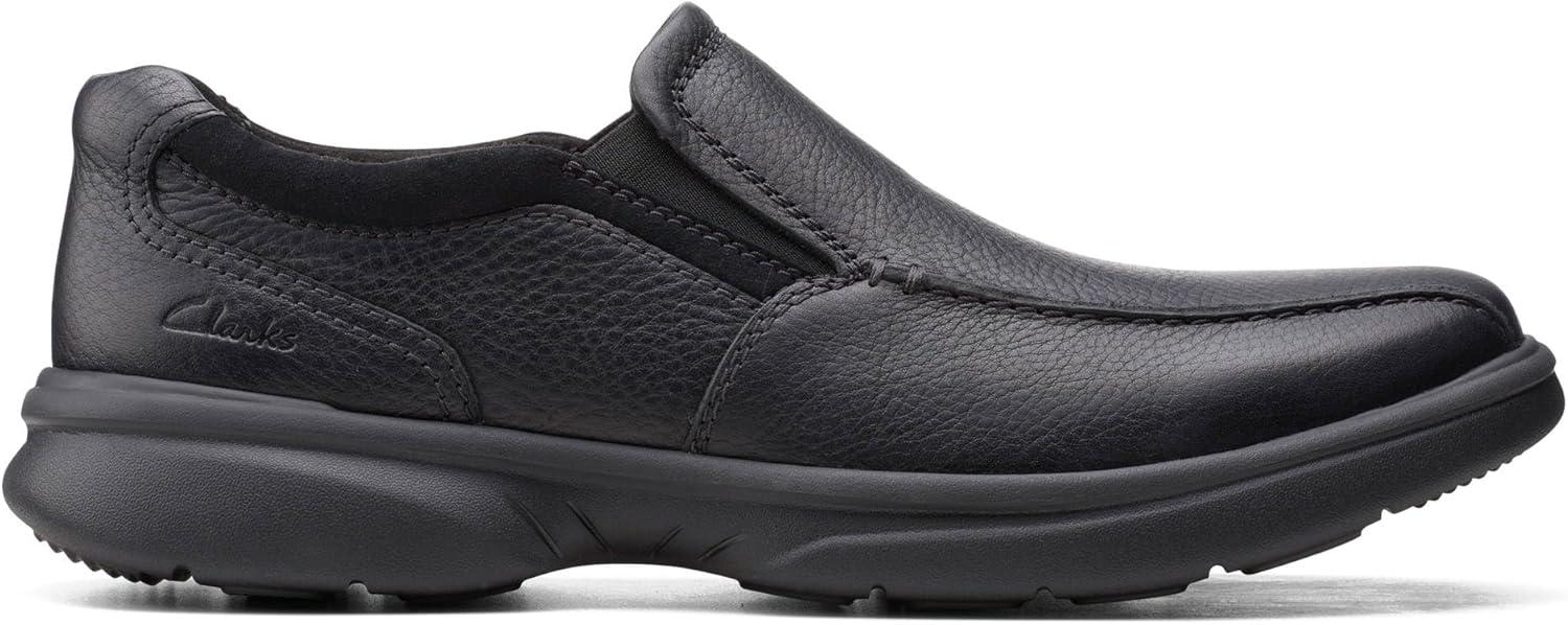 imageClarks Mens Bradley StepBlack Tumbled