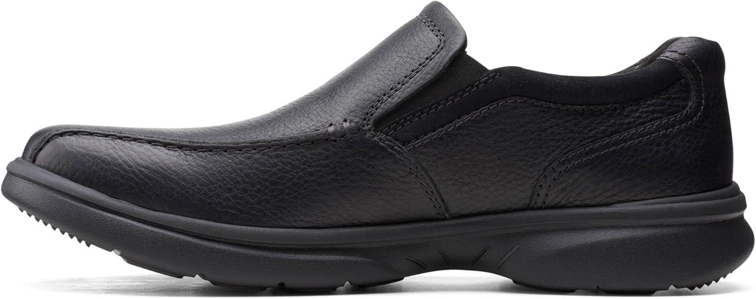imageClarks Mens Bradley StepBlack Tumbled