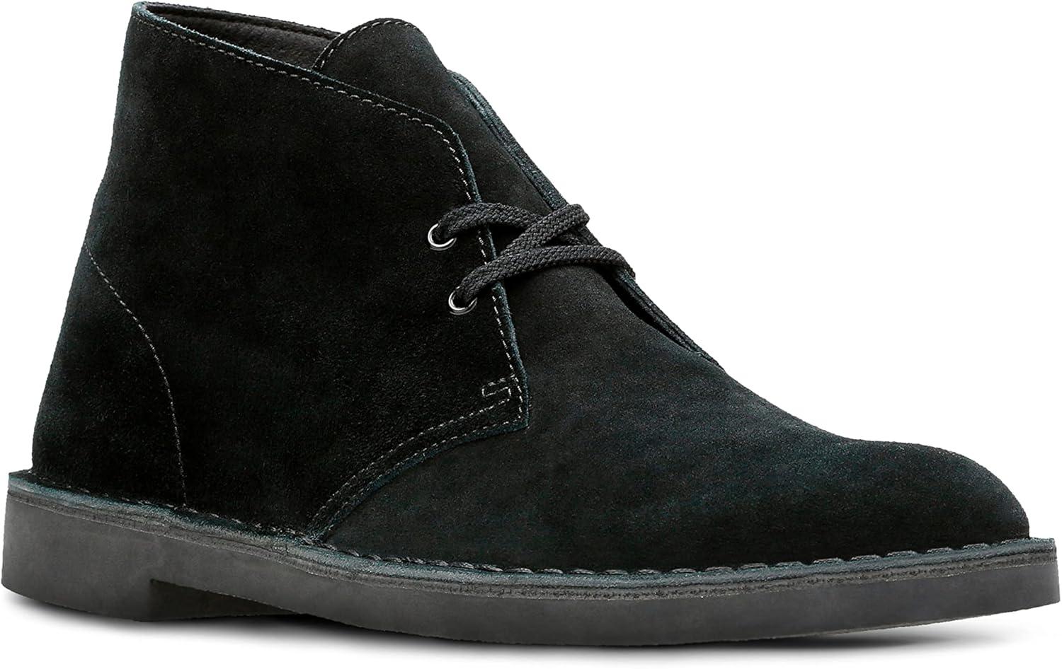 imageClarks Mens Bushacre 2 Chukka BootBlack Suede
