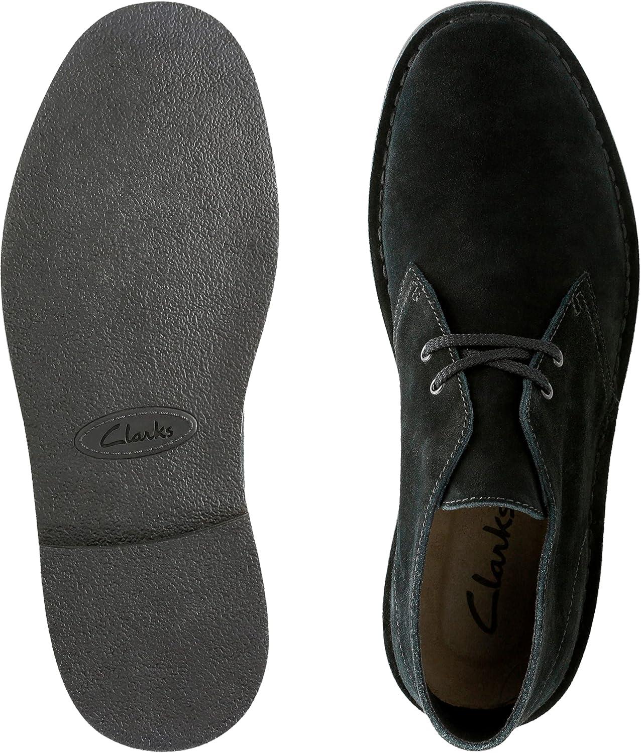 imageClarks Mens Bushacre 2 Chukka BootBlack Suede