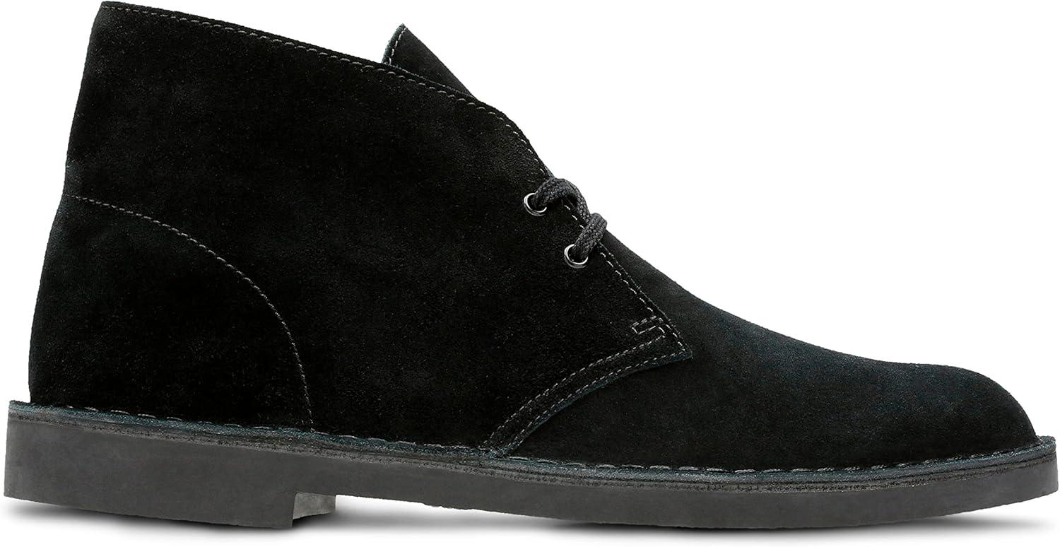 imageClarks Mens Bushacre 2 Chukka BootBlack Suede