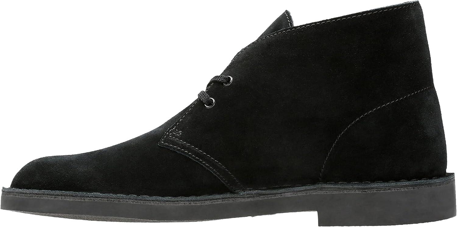 imageClarks Mens Bushacre 2 Chukka BootBlack Suede