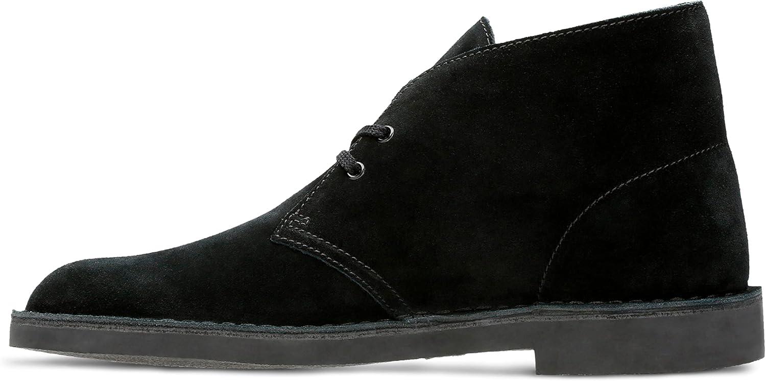 imageClarks Mens Bushacre 2 Chukka BootBlack Suede