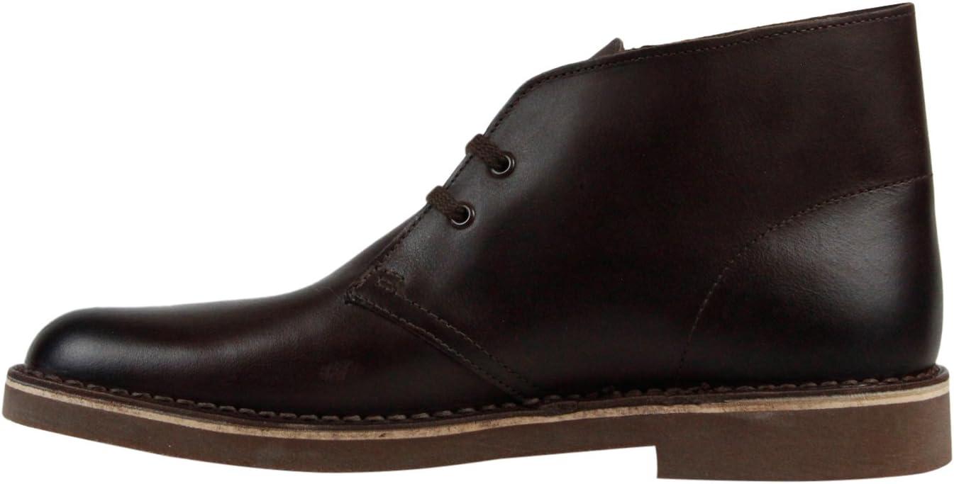 imageClarks Mens Bushacre 2 Chukka BootDark Brown Leather