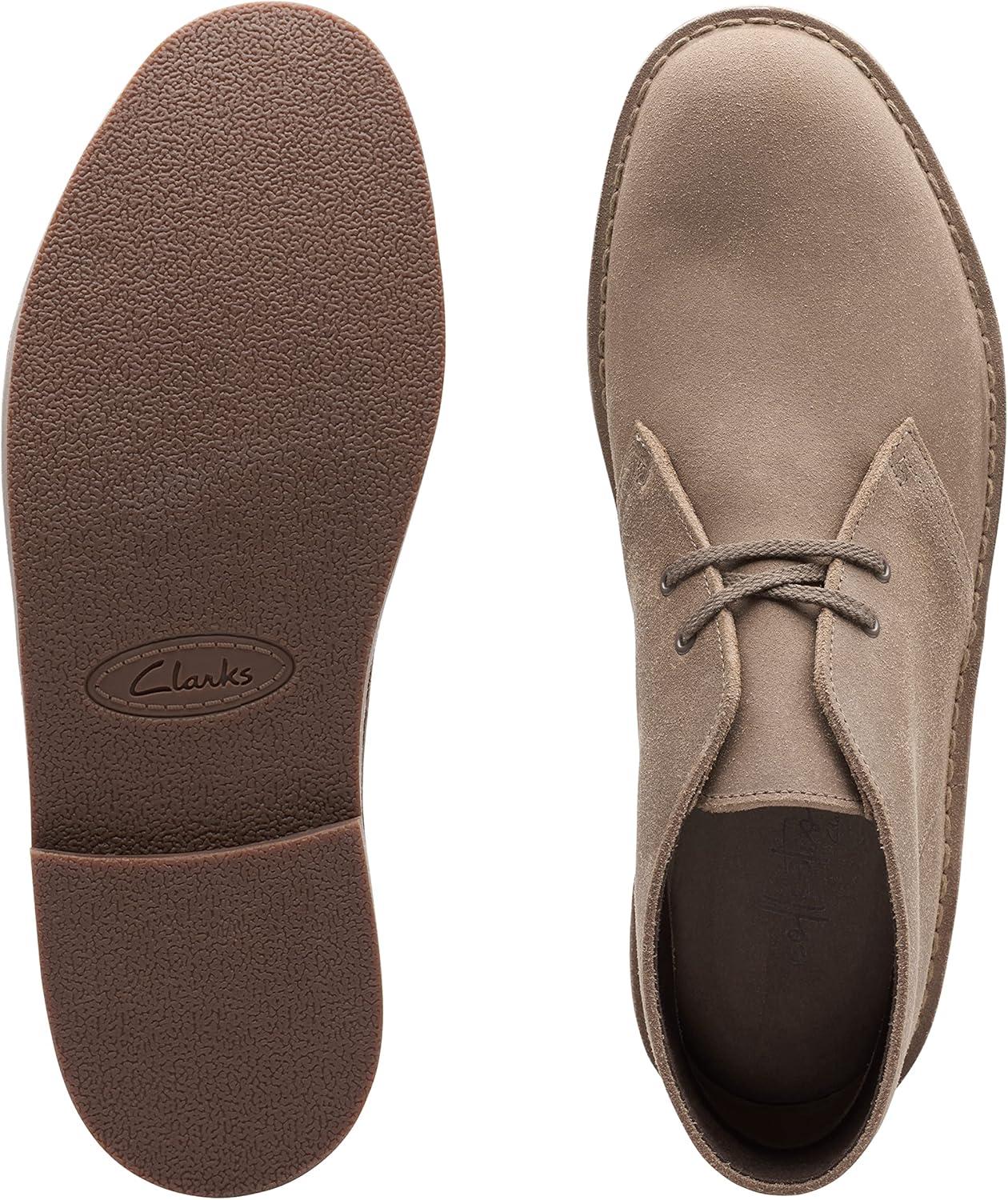 imageClarks Mens Bushacre 2 Chukka BootTaupe Suede
