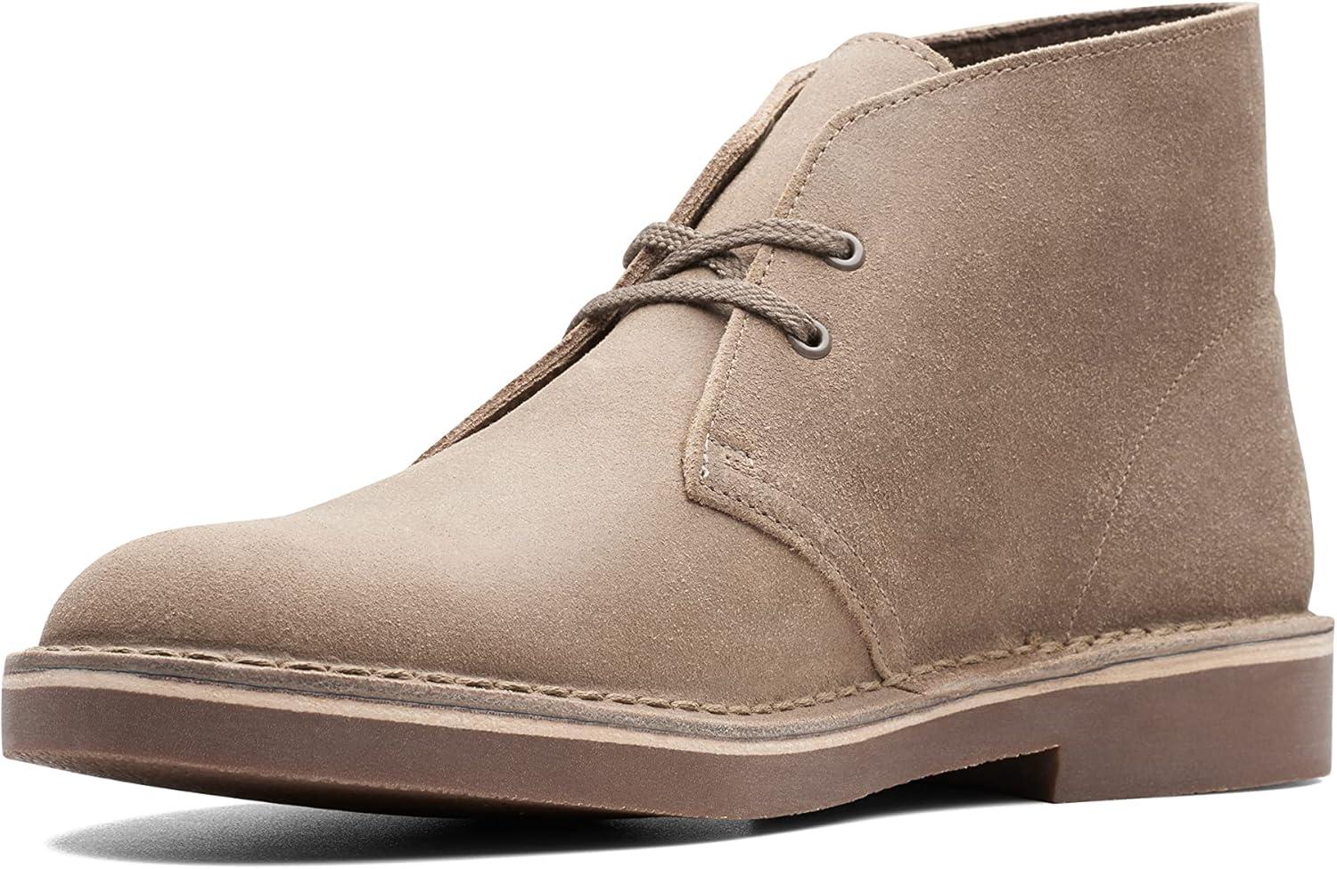 imageClarks Mens Bushacre 2 Chukka BootTaupe Suede