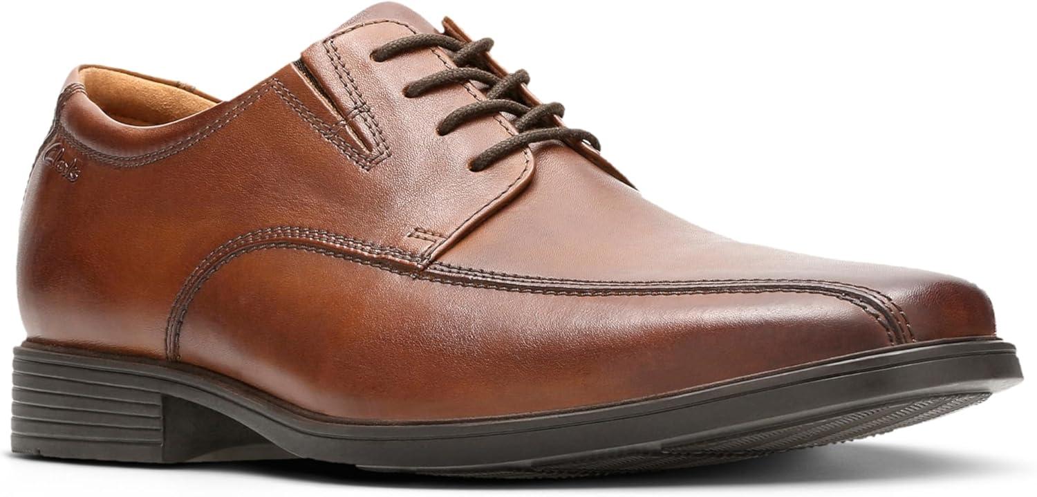 imageClarks Mens Derby LaceupBrown Dark Tan Lea