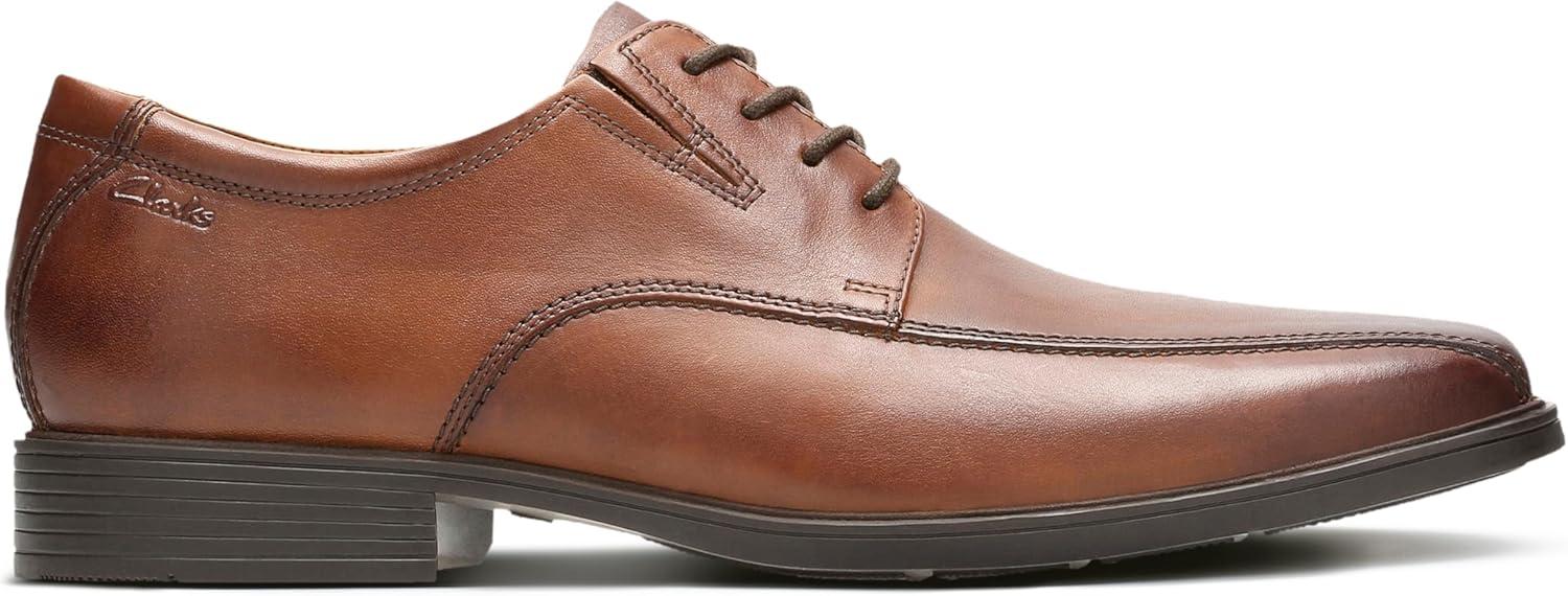 imageClarks Mens Derby LaceupBrown Dark Tan Lea