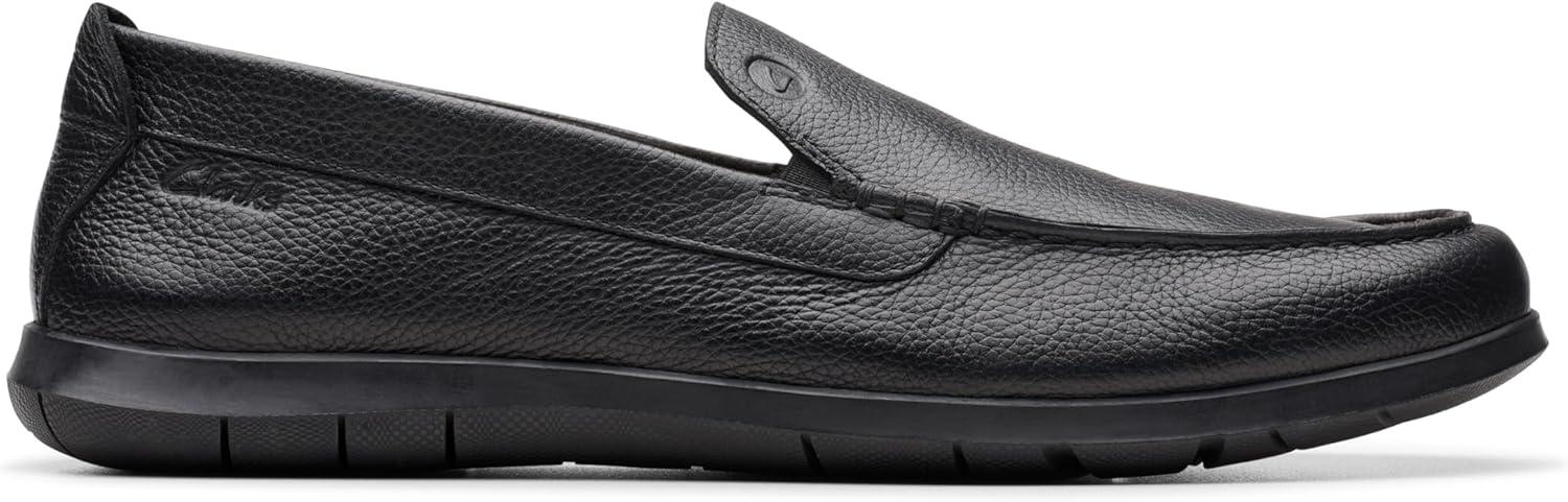 imageClarks Mens Flexway StepBlack Leather