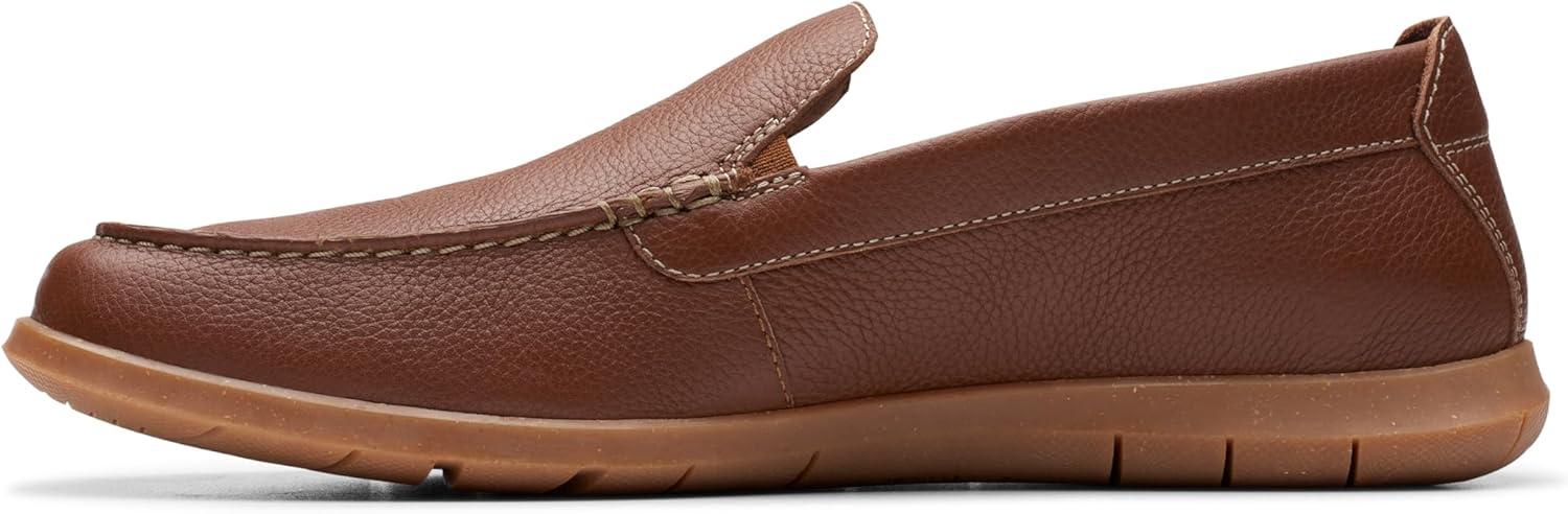 imageClarks Mens Flexway StepLight Brown Lea